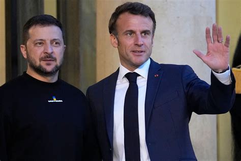 France pledges more military aid as Ukraine’s Zelenskyy makes surprise Paris visit to meet Macron